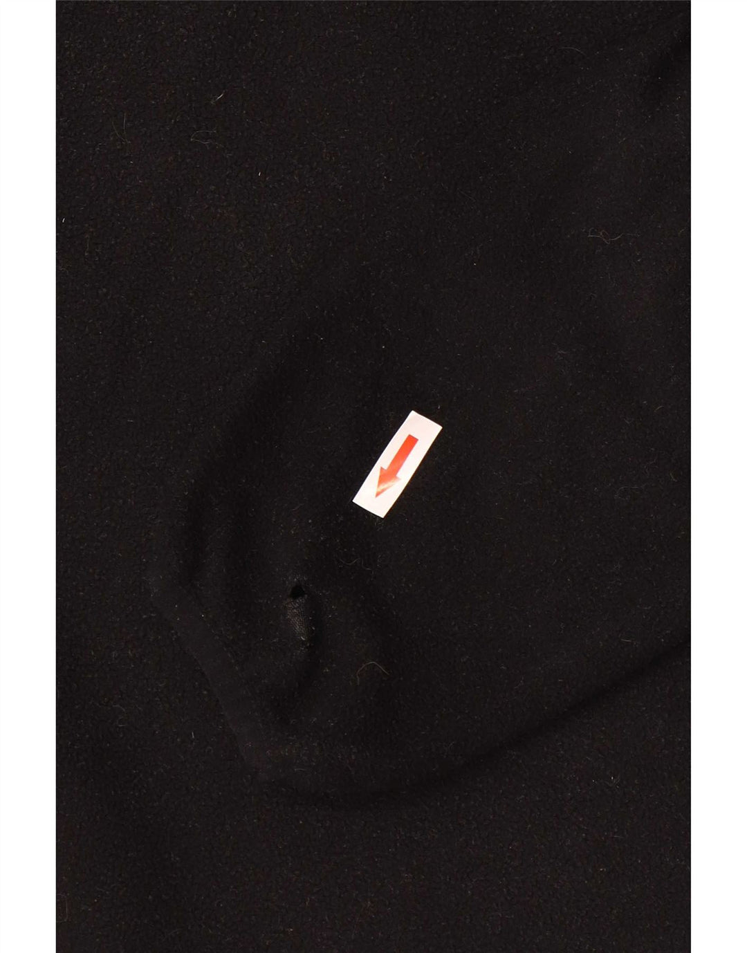 Suéter masculino Canterbury com zíper e gola em poliéster preto médio