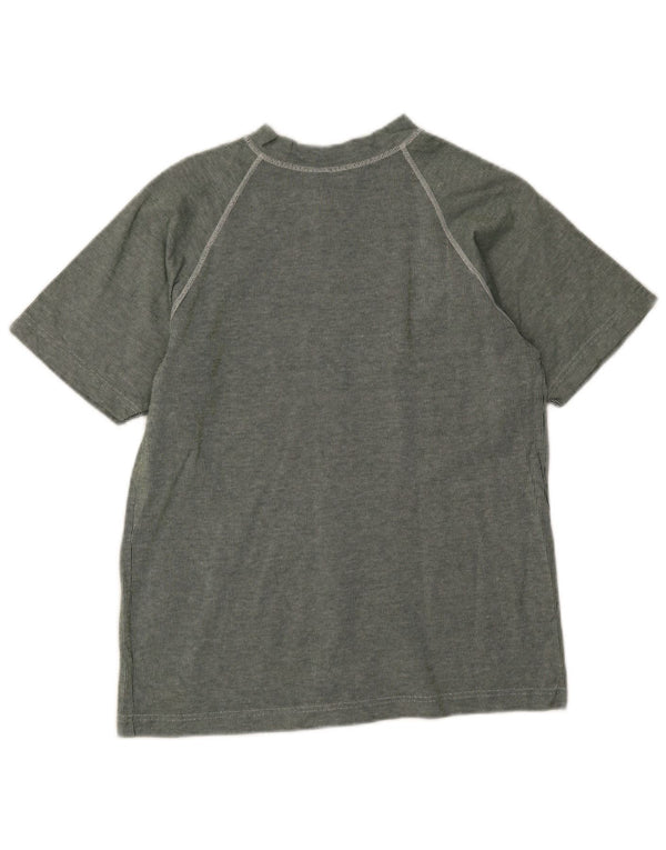 Benetton Mens Jersey Top Pequeno Risca Verde