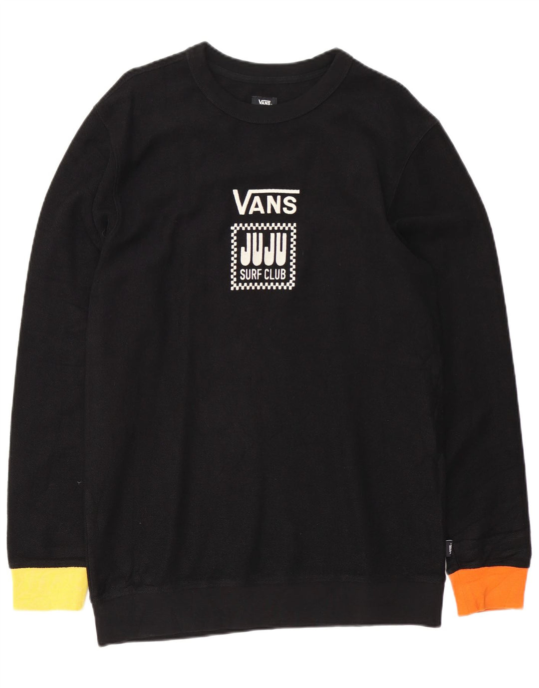 Vans masculino gráfico moletom jumper médio preto algodão