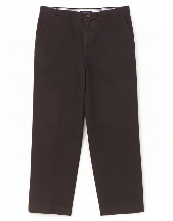 Tommy Hilfiger Calça Chino Masculina Reta W34 L30 Algodão Preto