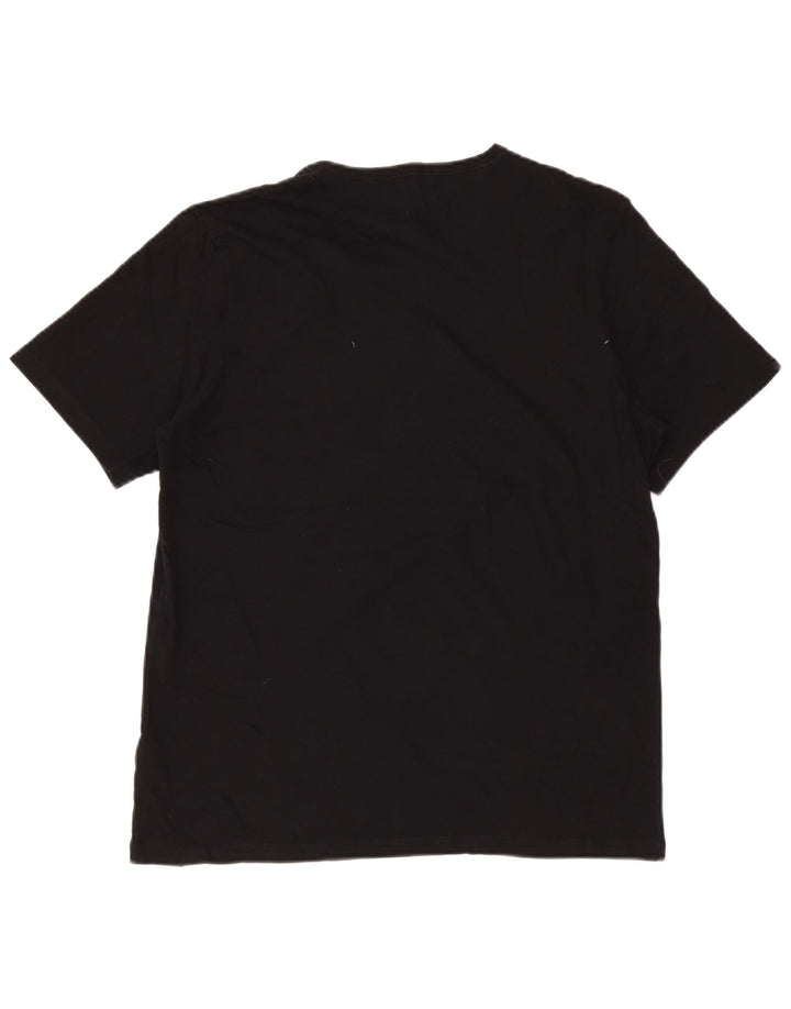 Camiseta masculina Hugo Boss Top XL algodão preto