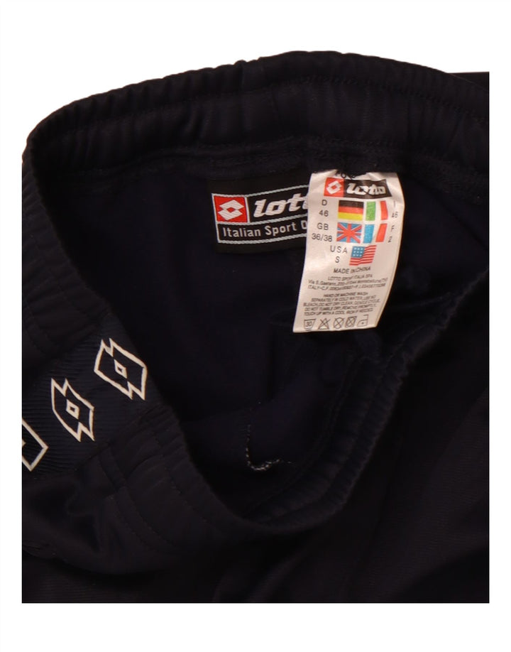 LOTTO Mens Graphic Tracksuit Trousers Size 36/38 Small  Navy Blue