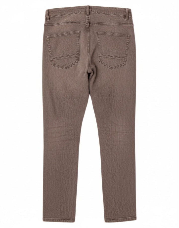 BENCH Masculino Slim Jeans W34 L32 Algodão Cinza