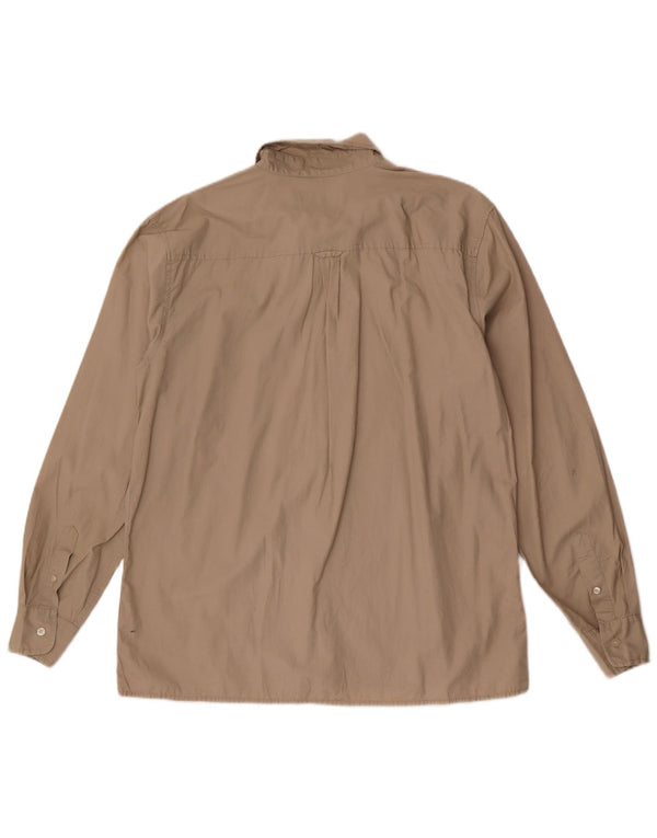 Camisa masculina Lee XL algodão bege