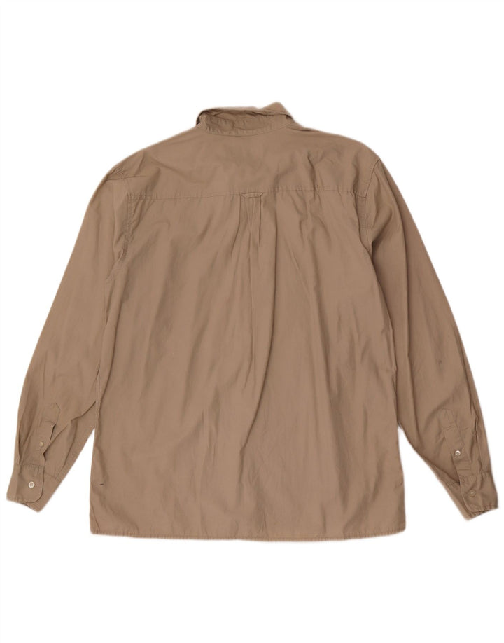 Camisa masculina Lee XL algodão bege