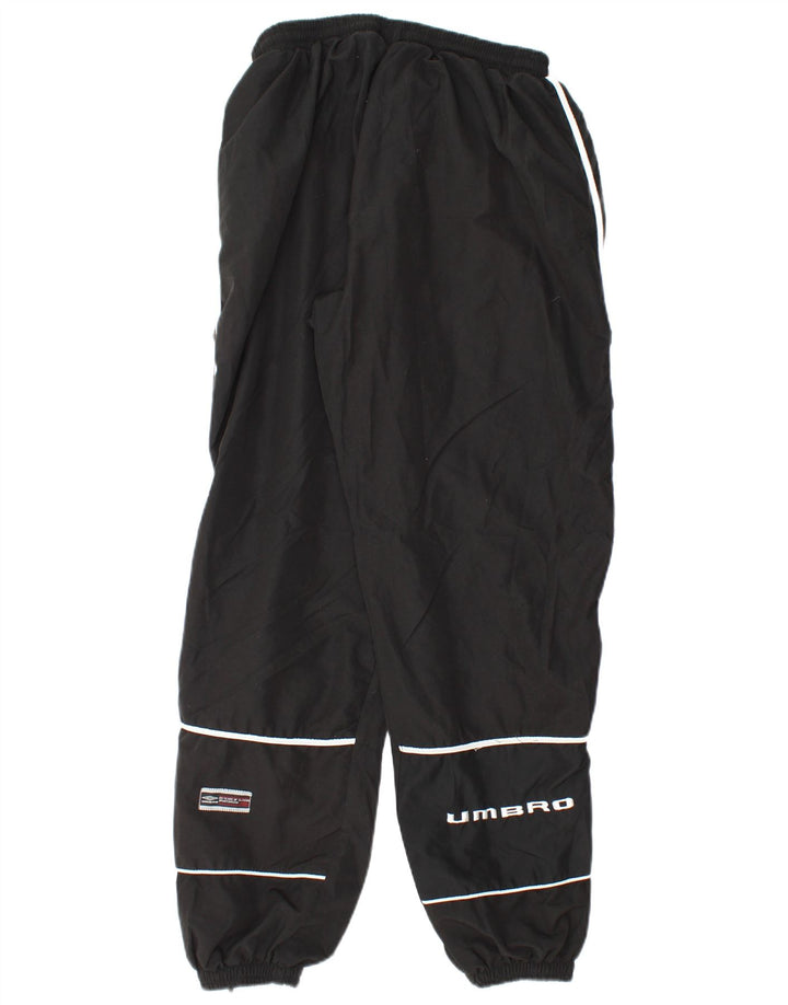 Umbro Mens Graphic Tracksuit Calça Joggers Grande Poliéster Preto
