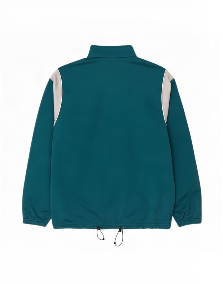 Fila Mens Tracksuit Top Jacket 2XL Turquesa Colourblock Poliéster
