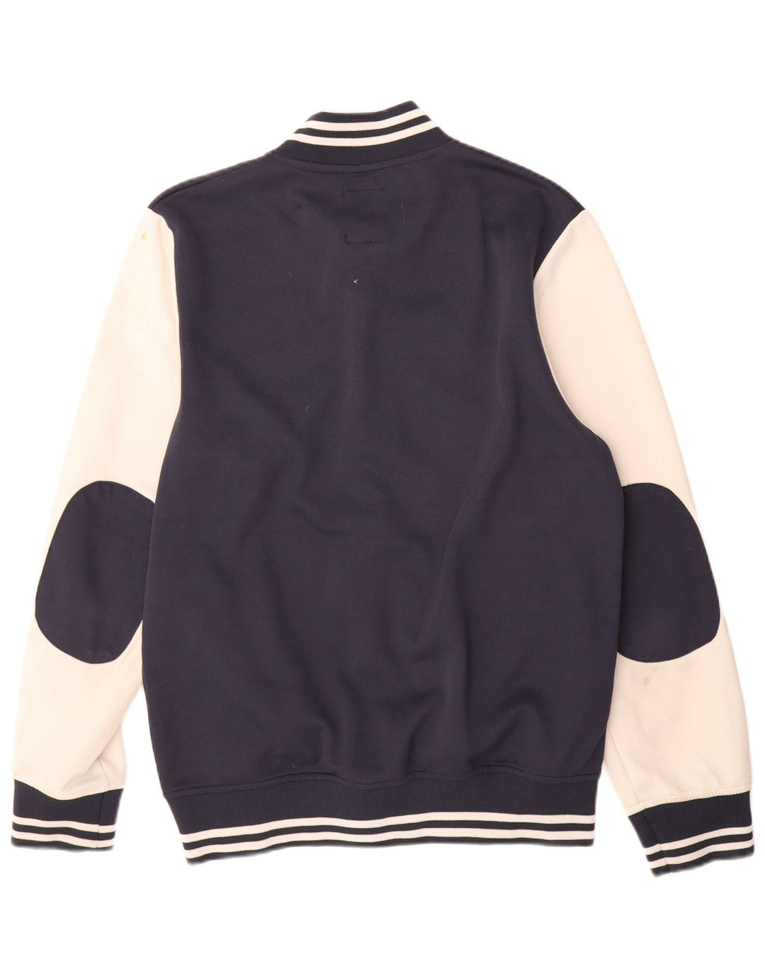 Jaqueta masculina Jack & Jones Graphic Varsity Reino Unido 40 grande bloco colorido azul marinho