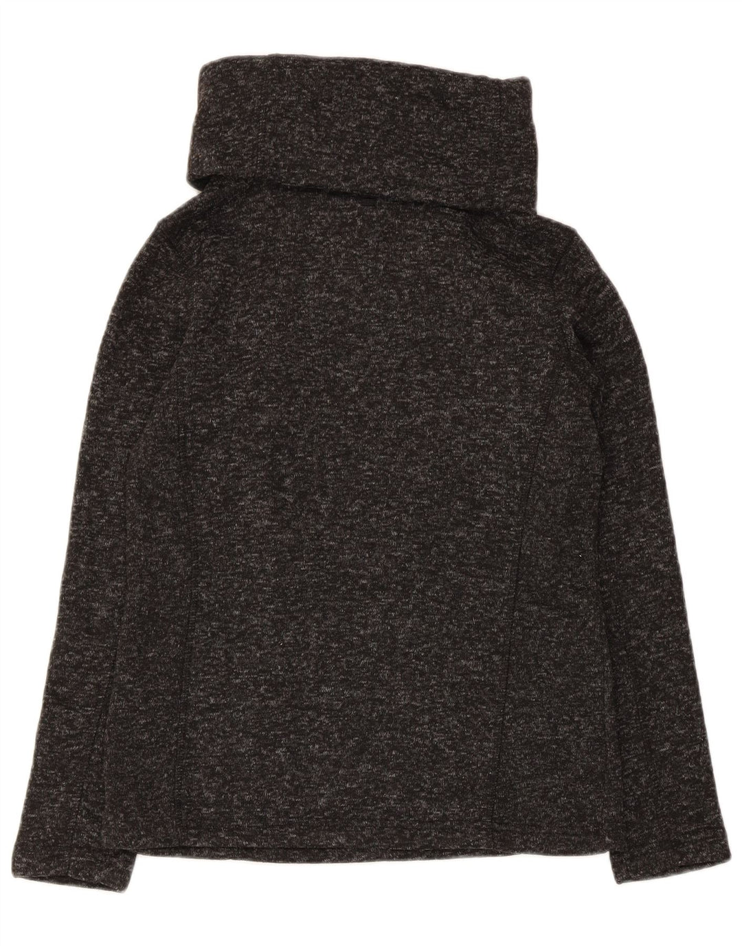 Suéter feminino Mountain Warehouse com gola redonda Reino Unido 8 pequeno cinza manchado
