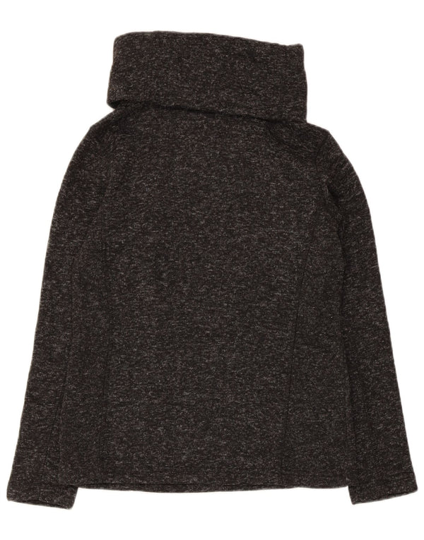 Suéter feminino Mountain Warehouse com gola redonda Reino Unido 8 pequeno cinza manchado