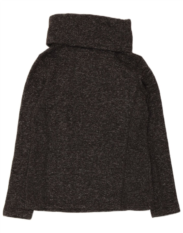Suéter feminino Mountain Warehouse com gola redonda Reino Unido 8 pequeno cinza manchado