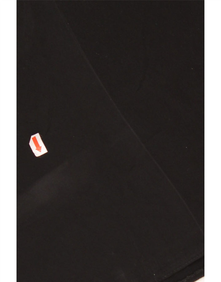 Shorts Chino Feminino VINTAGE Pegged W28 Médio Preto