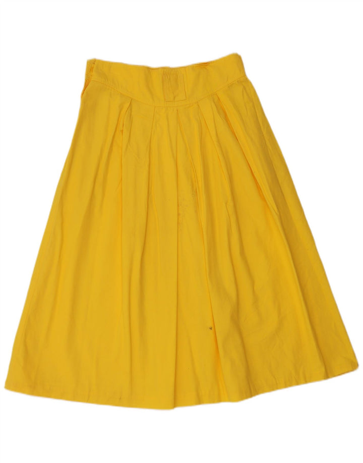 Saia larga feminina Penny Black IT 44 médio W28 algodão amarelo