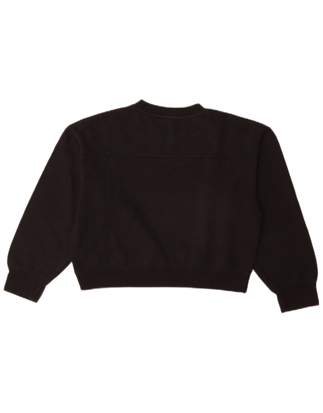 ZARA moletom feminino cropped UK 14 médio preto