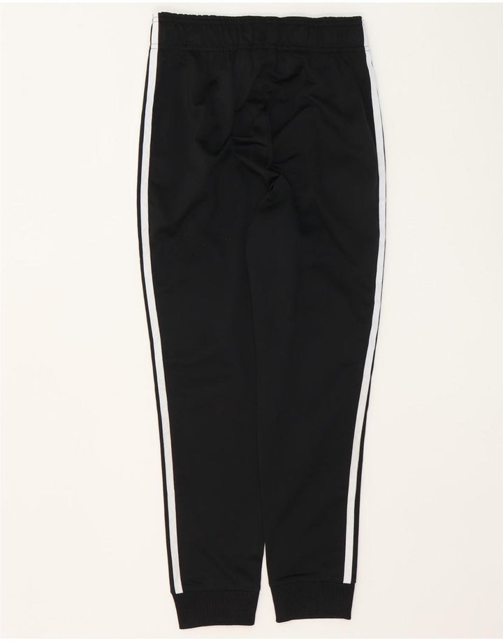 Adidas meninos calças de treino joggers 11-12 anos preto poliéster