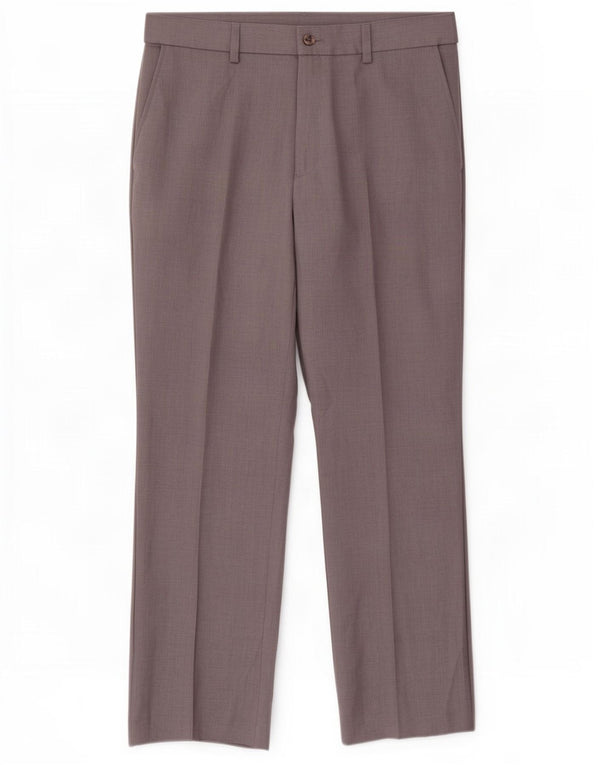 Farah Calça Chino Masculina Reta W34 L29 Poliéster Cinza