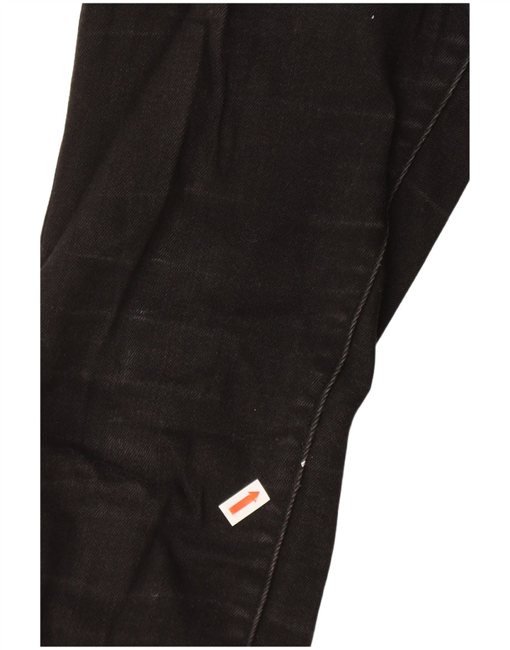 Calça jeans feminina LEE Riders cintura alta skinny US 9 médio W24 L27 algodão preto