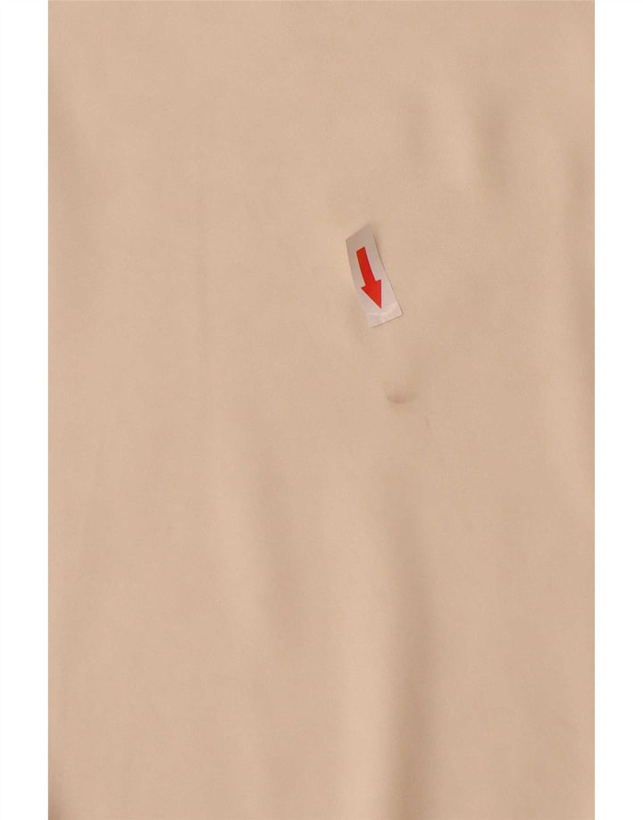 Saia maxi feminina Zara pequena W26 poliéster bege