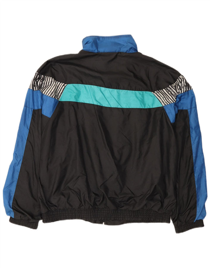 Marcel Clair Mens Treino Top Jacket XL Preto Colourblock Poliamida