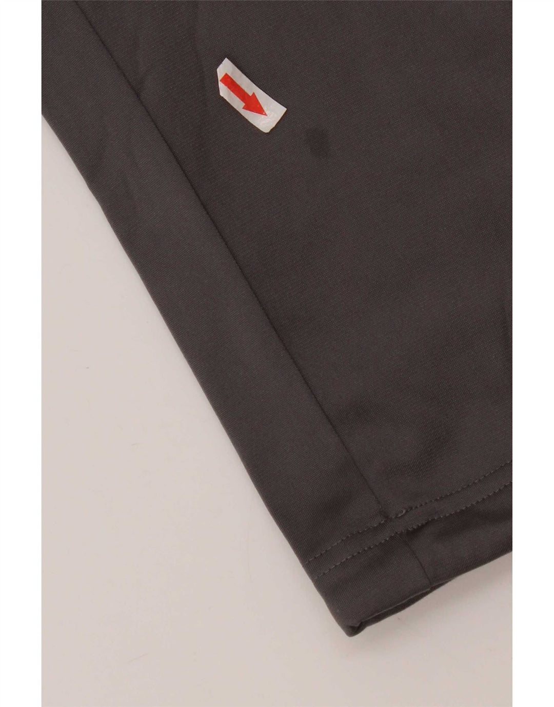Calças de treino femininas Adidas UK 8/10 poliéster cinza pequeno