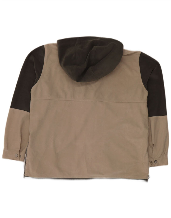 Jaqueta feminina de treino grande DIADORA Reino Unido 14 médio bege