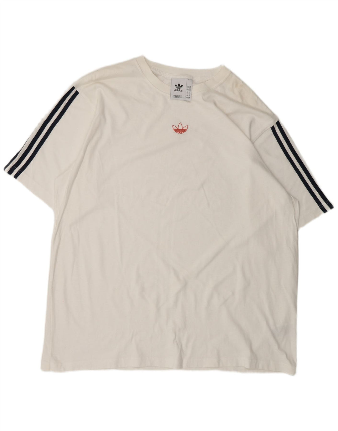 Camiseta masculina ADIDAS Top 2XL algodão branco