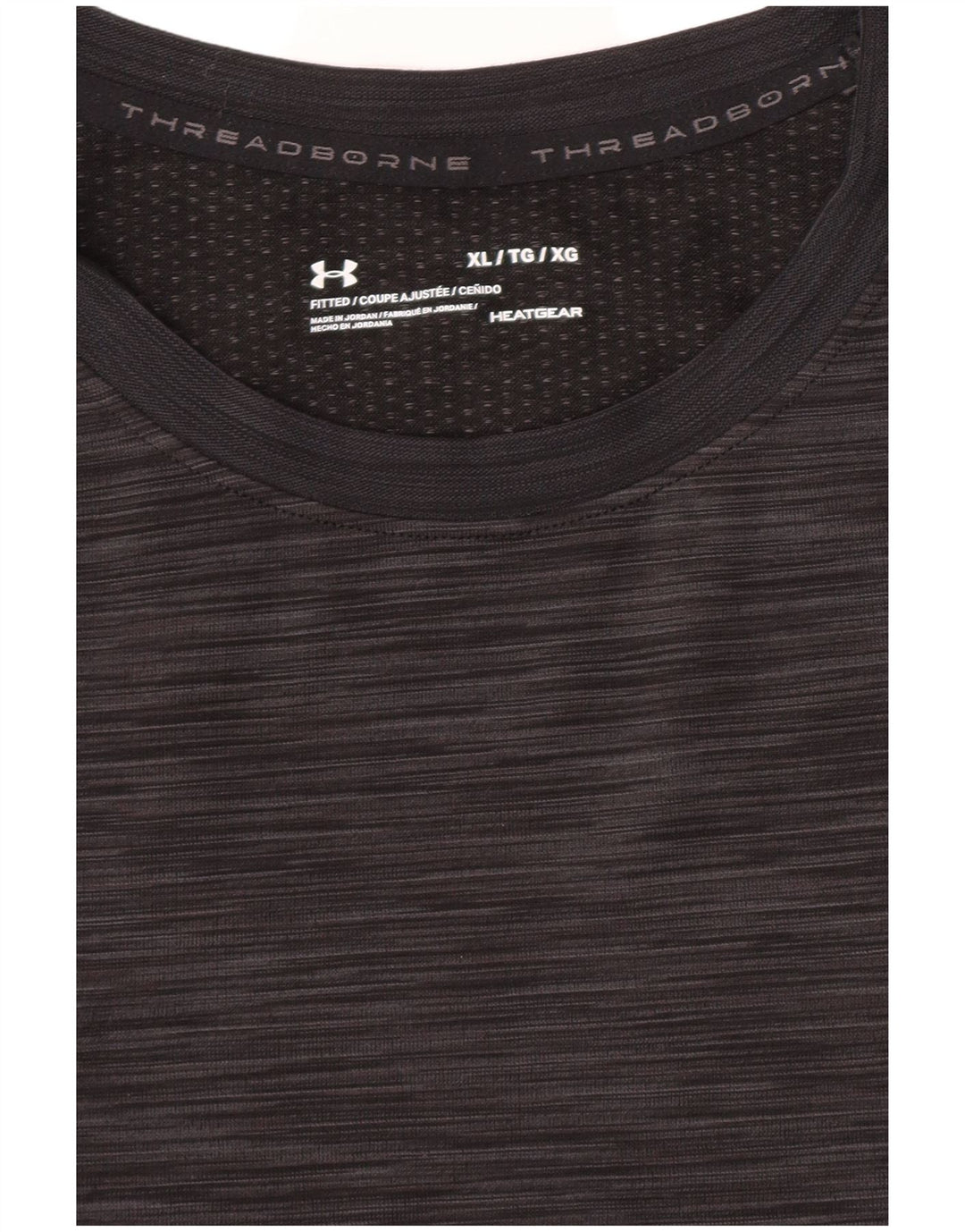 Camiseta masculina Under Armour Top XL cinza manchado
