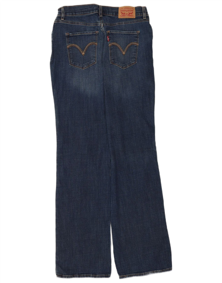 Jeans feminino clássico bootcut Levi's W28 L32 azul algodão