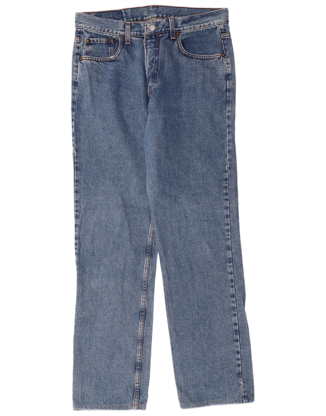 Calça jeans reta masculina CARRERA W36 L32 algodão azul