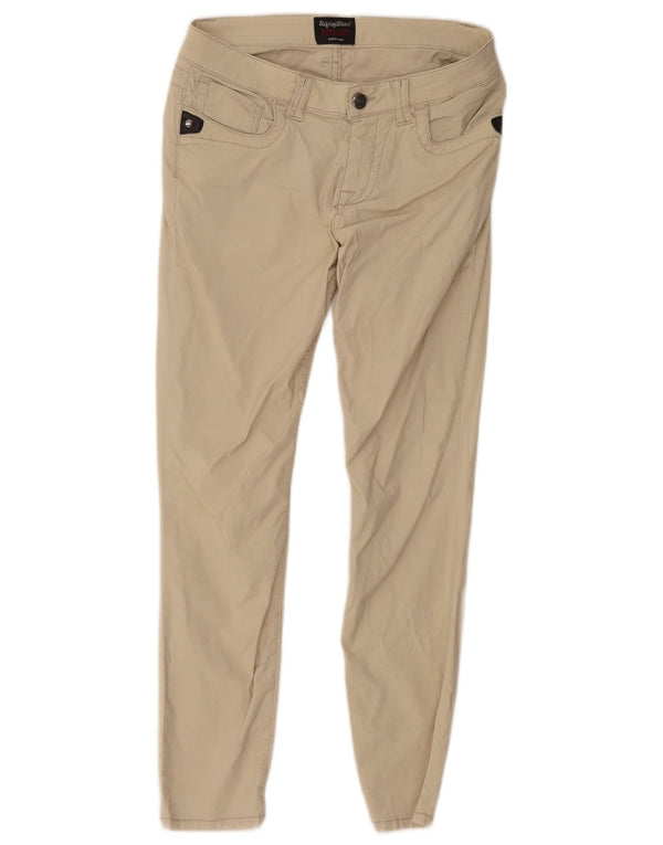 Calça casual skinny feminina Refrigiwear Sixty spa W29 L26 algodão bege