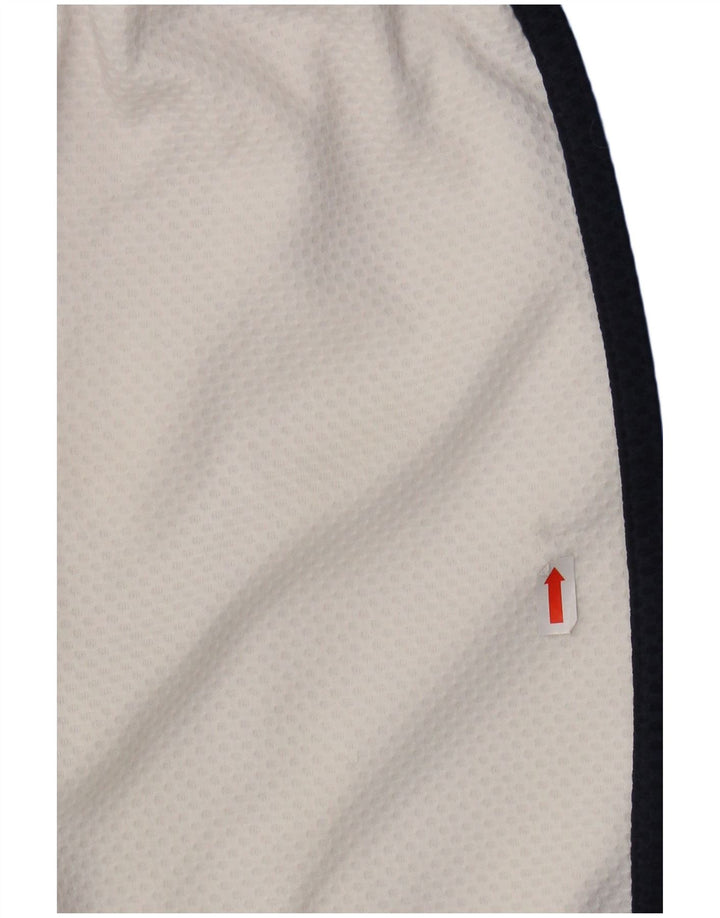 Shorts esportivos NBA Boys Dallas Mavericks 14-15 anos grandes blocos coloridos brancos