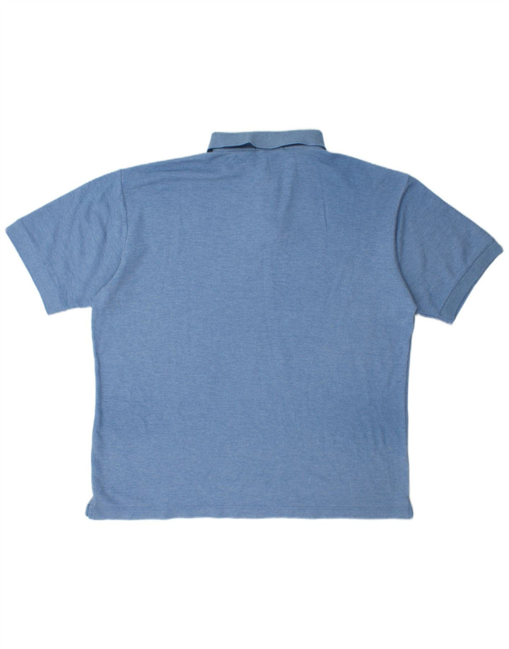 Camisa polo masculina Fila IT 54 XL azul algodão