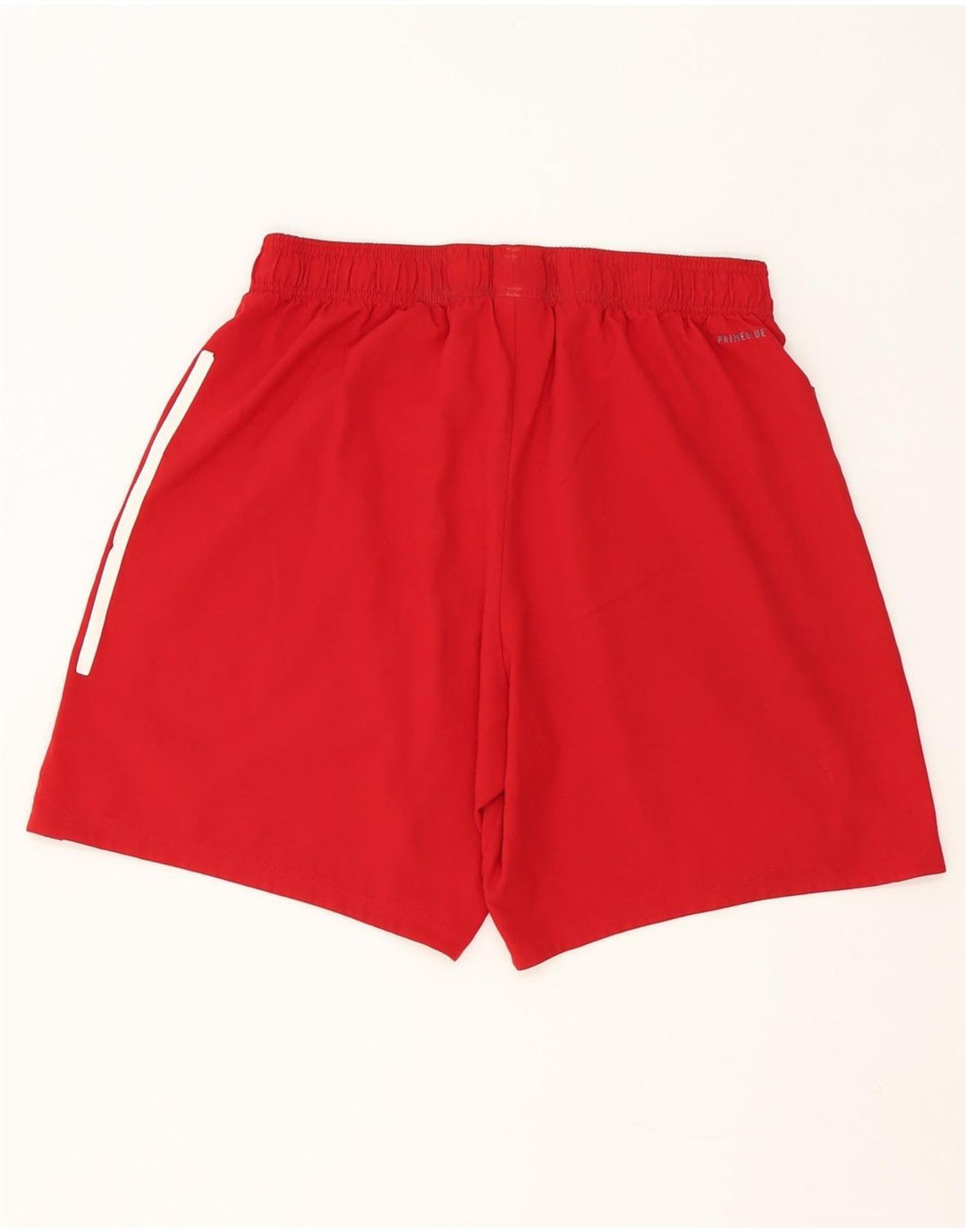 Adidas Mens Prime Blue Sport Shorts Grande Poliéster Vermelho