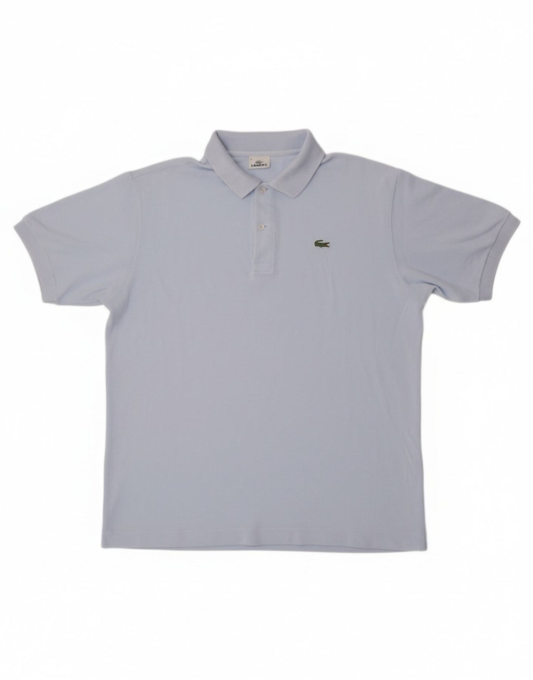 Camisa polo masculina Lacoste tamanho 6 XL azul