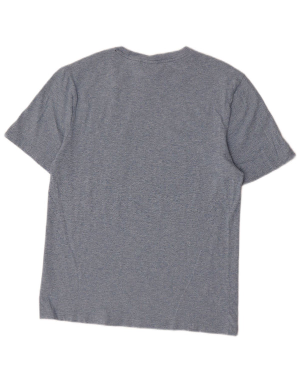 Camiseta masculina Lacoste tamanho superior 3 pequeno azul