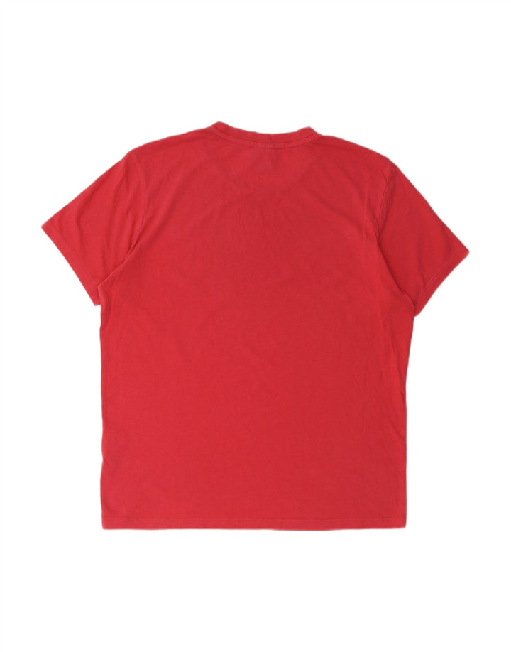 Camiseta masculina CHAMPION Top médio algodão rosa