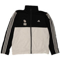 Adidas Mens Tracksuit Top Jacket UK 48/50 XL Preto Colourblock Poliéster