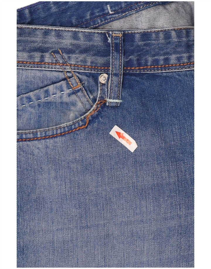 Joop Mens Tapered Jeans W34 L30 Azul Algodão