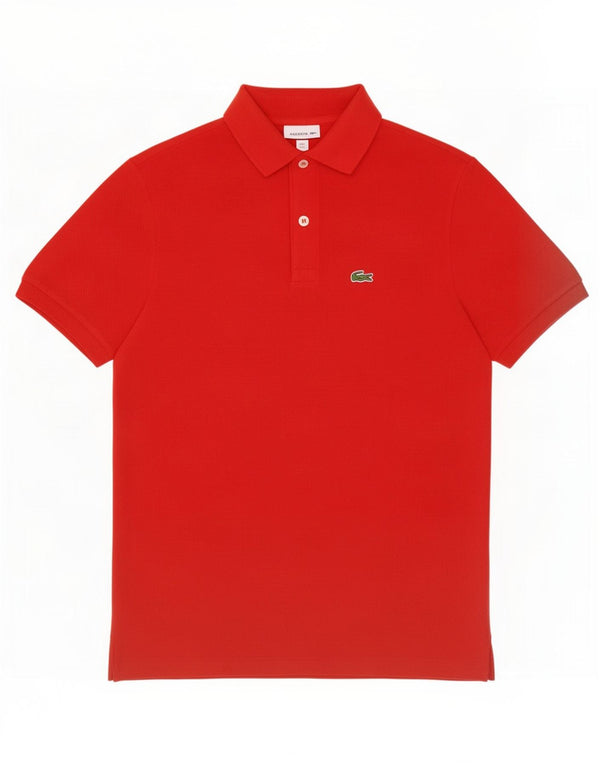 Pólo Lacoste Menino 13-14 Anos Vermelho Algodão