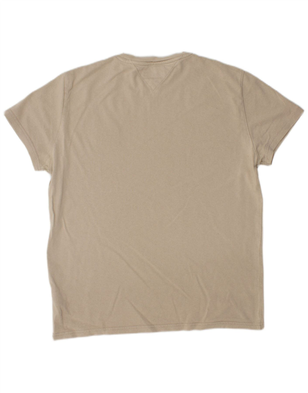 Camiseta masculina TOMMY HILFIGER algodão bege médio