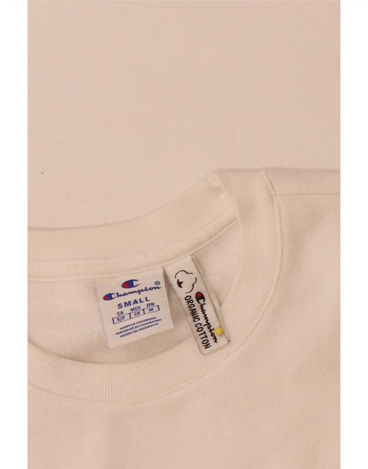 Champion moletom masculino jumper pequeno algodão branco