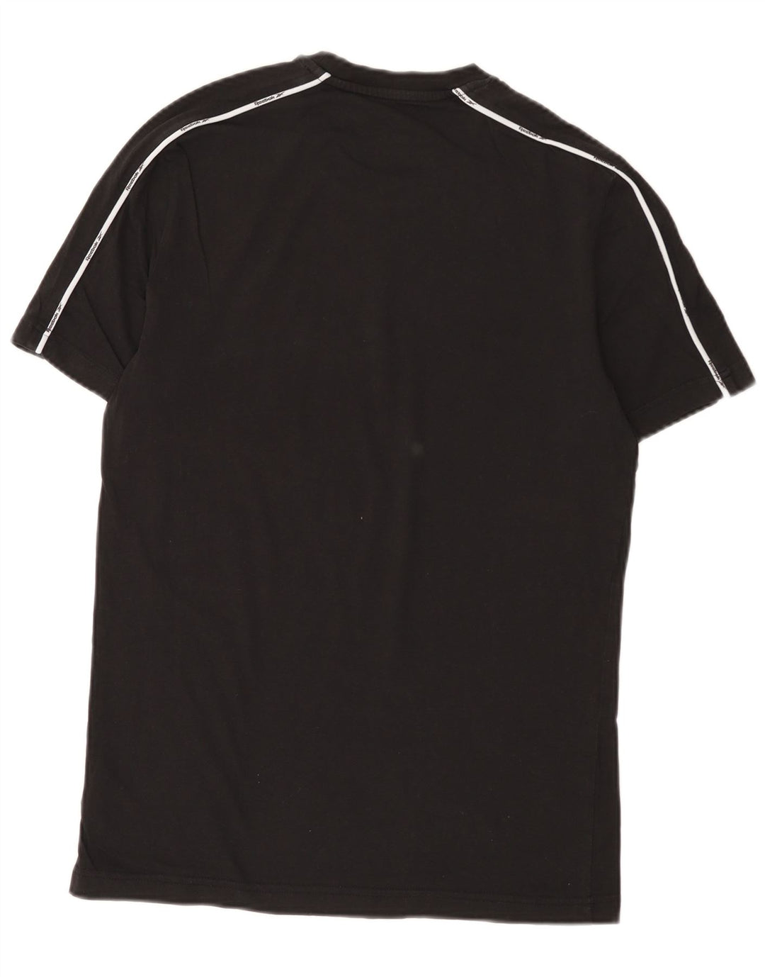 Camiseta masculina Reebok Top pequeno algodão preto