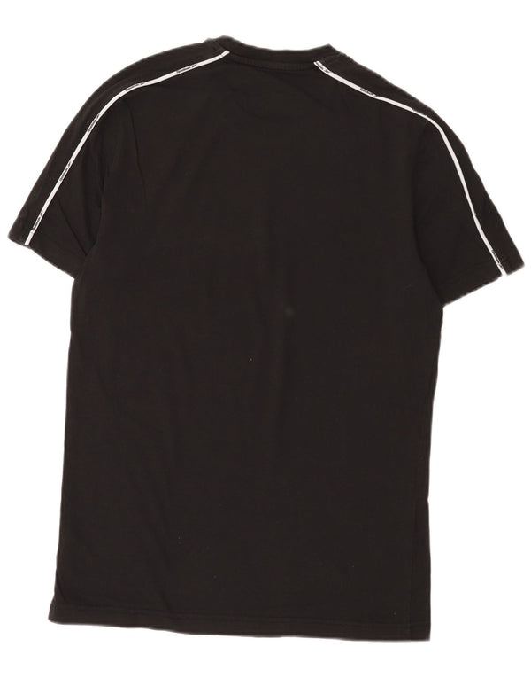 Camiseta masculina Reebok Top pequeno algodão preto