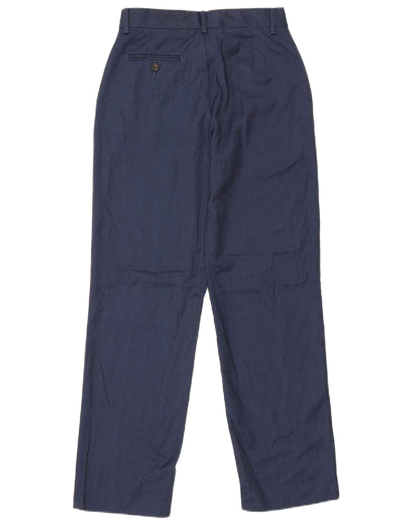 Calças Chino Retas Meninos Chaps 15-16 Anos W26 L28 Azul Marinho Poliéster