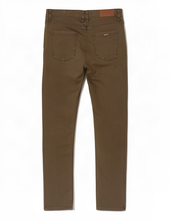 Zara Mens Slim Jeans EU 40 Médio W31 L28 Caqui