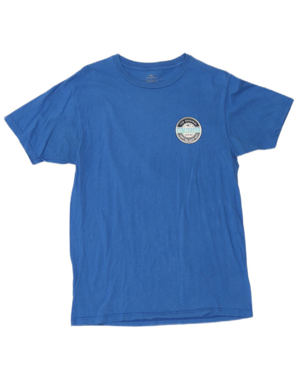 Camiseta masculina O'Neill com ajuste moderno e estampa gráfica de algodão azul médio