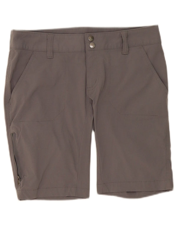 Shorts cargo feminino Columbia US 6 médio W30 cinza nylon