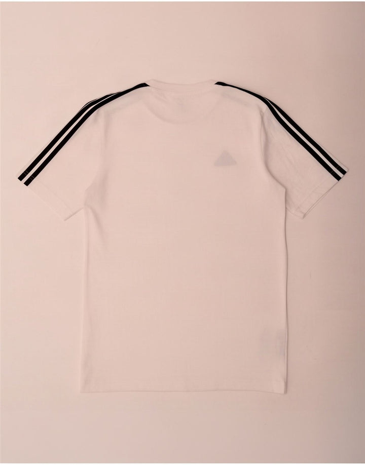Adidas Mens Camiseta Top XS Algodão Branco