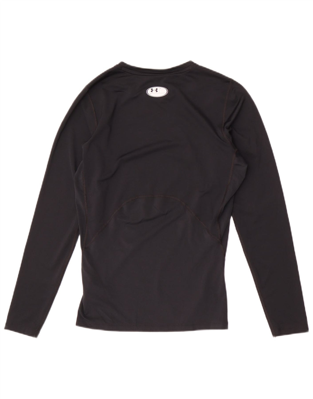Under Armour Mens Heat Gear Top Manga Longa Grande Poliéster Preto