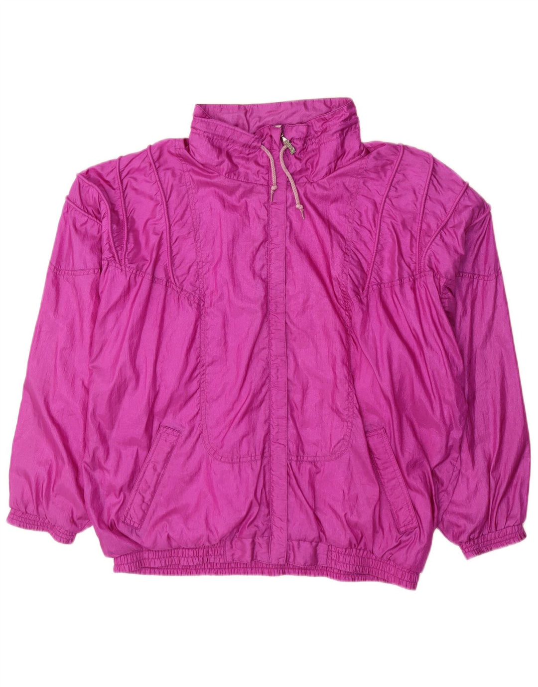 Rodeo Womens Oversized Treino Top Jacket EU 42 Grande Poliamida Rosa